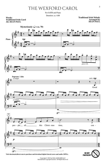 The Wexford Carol Psallite Choral Series