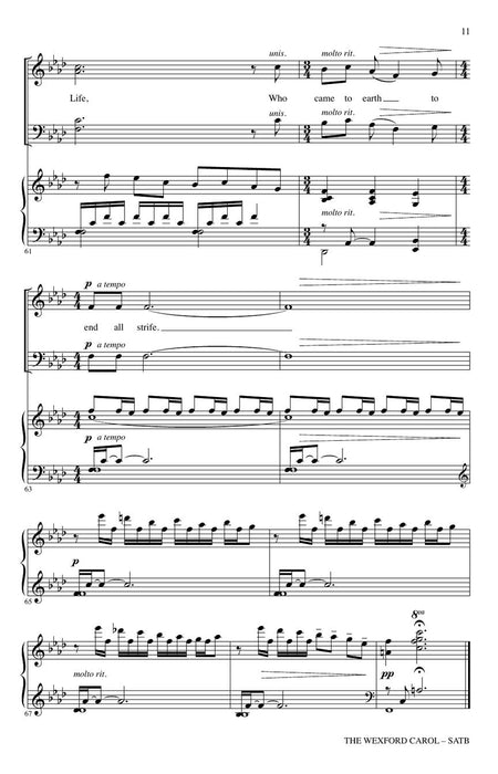 The Wexford Carol Psallite Choral Series