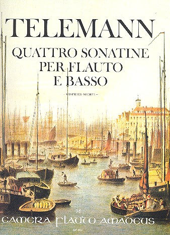 4 Sonatinen / Quattro Sonatine per Flauto e Basso