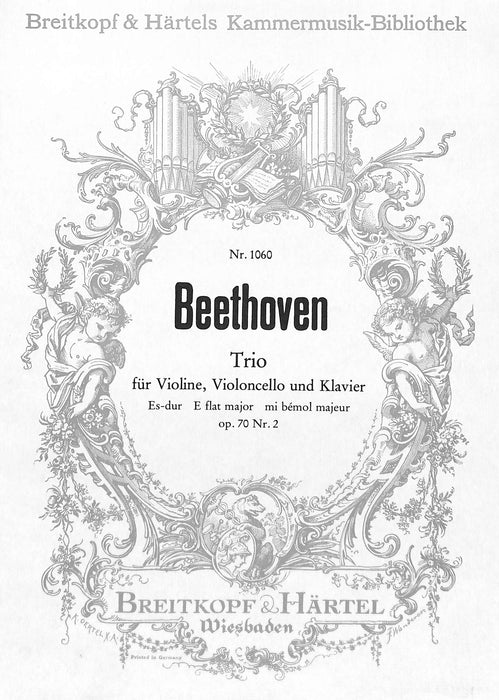 Piano Trios Op.70,No.2貝多芬 鋼琴三重奏