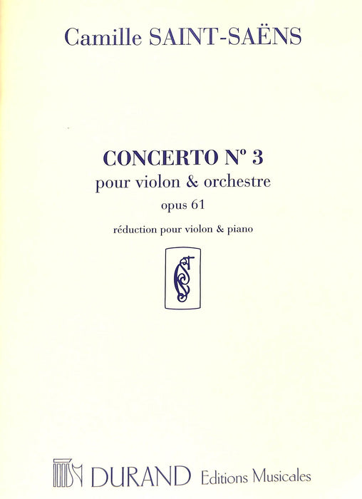 Concerto No. 3, Op. 61 圣桑斯 协奏曲
