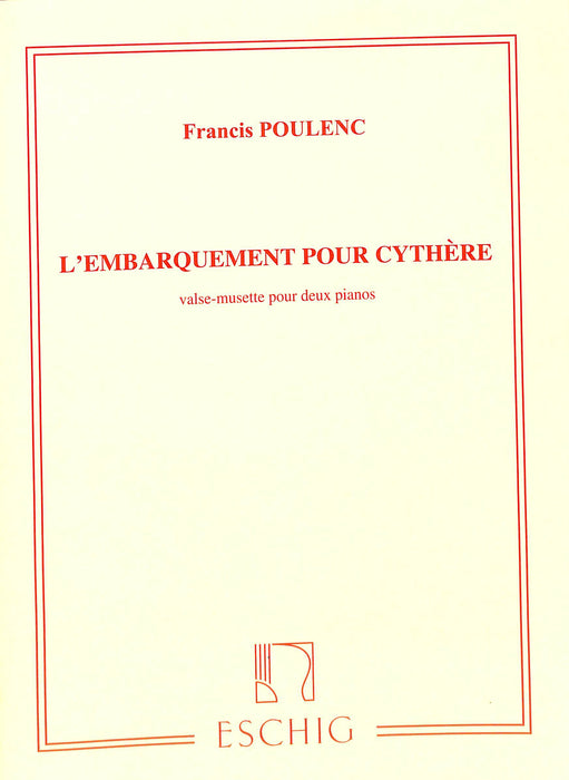 L'Embarquement pour Cythère (set) Valse-Musette for two pianos