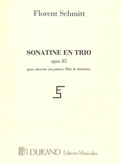 Sonatine op. 85 施米特˙弗洛杭 鋼琴三重奏