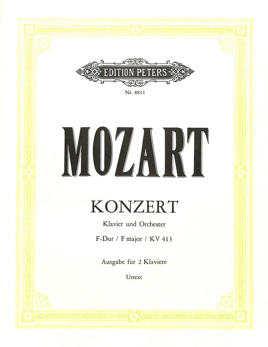 Concerto No. 11 in F K413 莫札特 協奏曲 彼得版