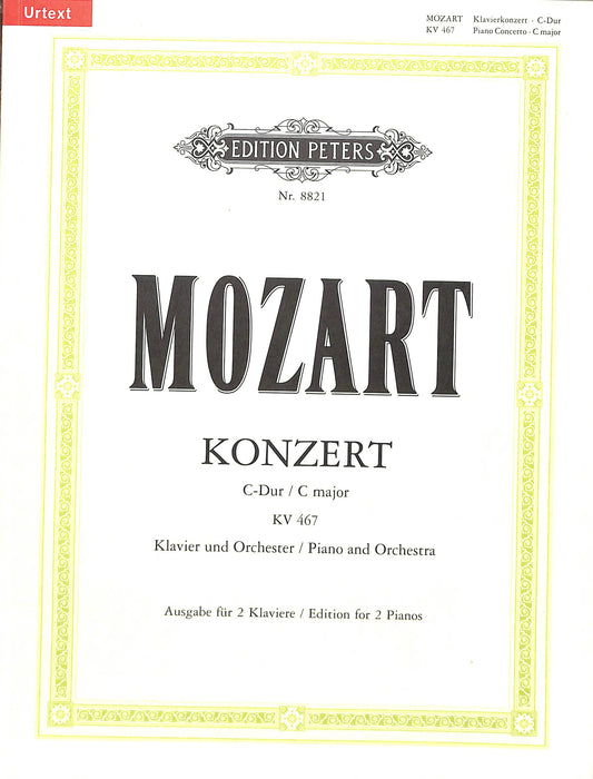 Concerto No. 21 in C K467 莫札特 協奏曲 彼得版