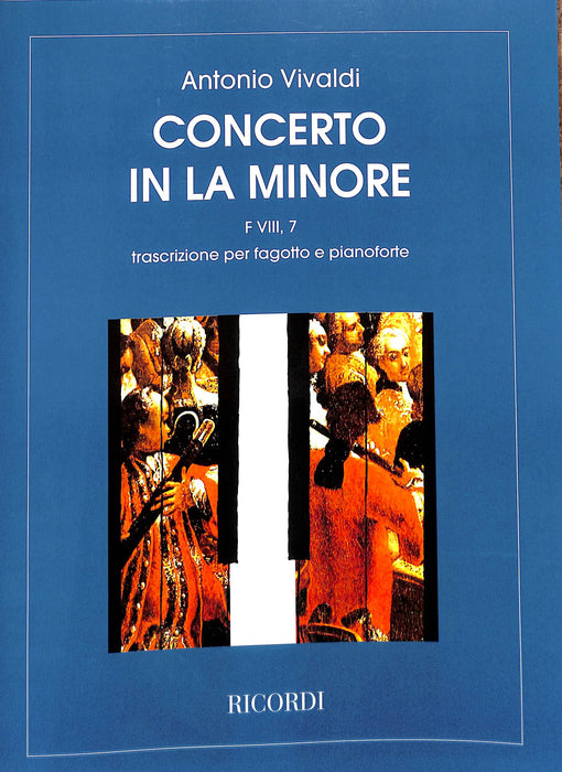 Concerto in A Minor for Bassoon Strings and Basso Continuo RV497 Bassoon and Piano Reduction 韋瓦第 協奏曲 低音管弦樂器 低音管 鋼琴
