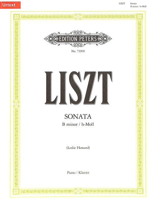 Sonata in B minor (NEW EDITION)  李斯特 奏鸣曲 彼得版