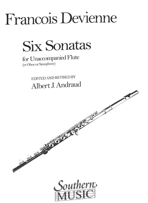 Six Sonatas Unaccompanied Flute 戴維安 奏鳴曲 無伴奏長笛