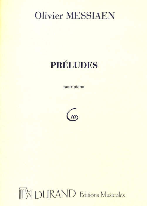 Préludes Piano Solo 梅湘 鋼琴獨奏