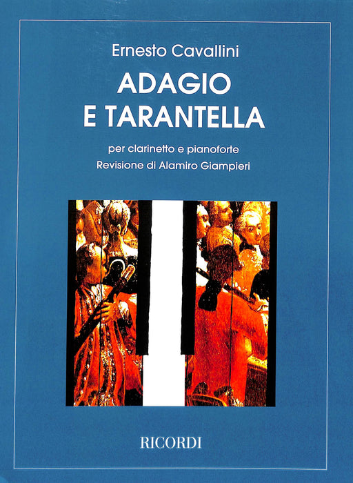 Adagio and Tarantella Clarinet and Piano 慢板 塔兰泰拉竖笛 钢琴