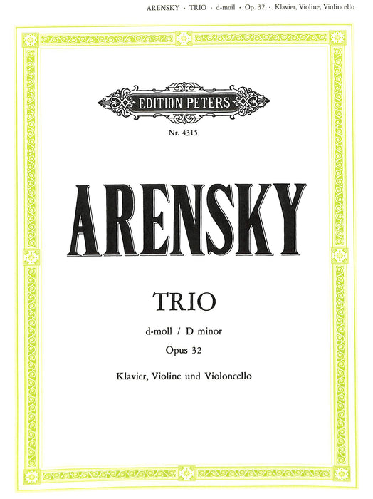 Piano Trio in D minor Op.32