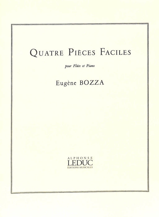 4 Pieces Faciles (flute & Piano)