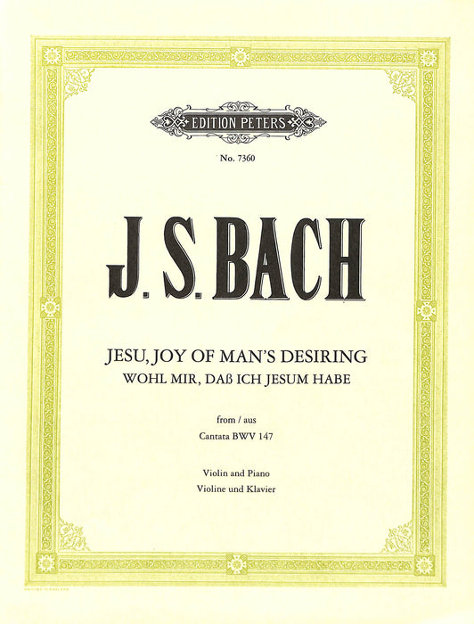Jesu, Joy of Man's Desiring,