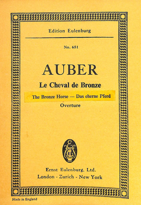 The bronze Horse Overture