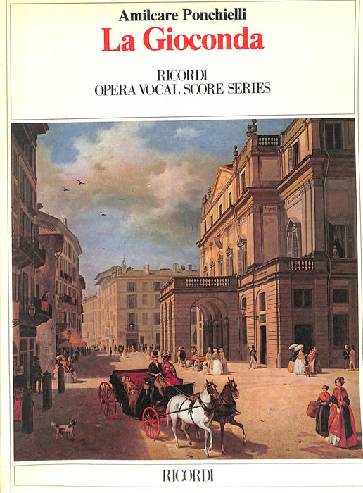 La Gioconda, It/En Vocal Score 龐吉耶利 喬空達 聲樂總譜