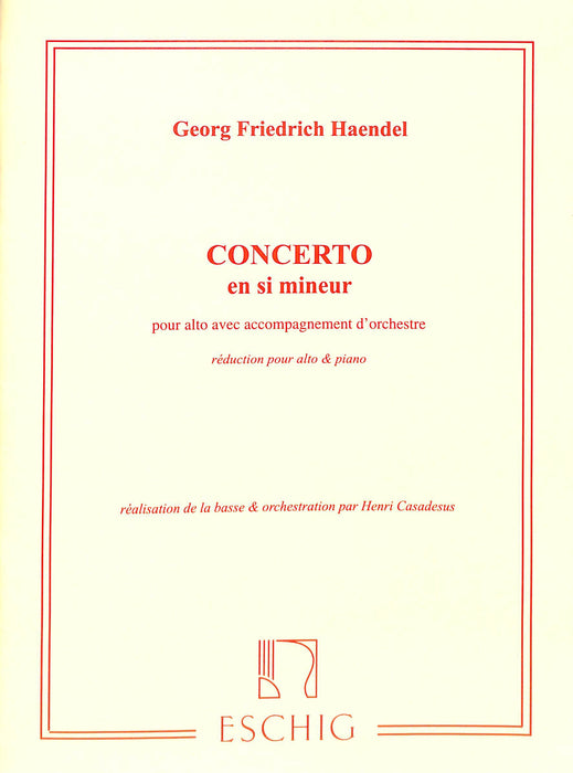 Concerto in B Minor 協奏曲