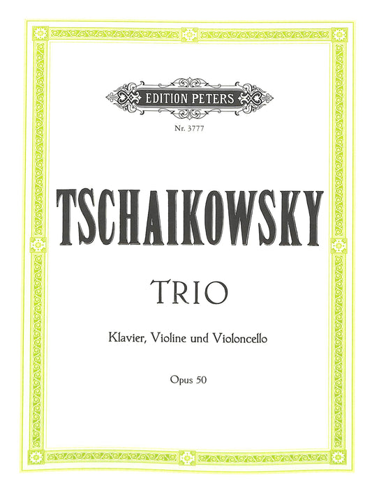 Piano Trio in A minor Op.50 'Rubinstein'   钢琴 三重奏 彼得版