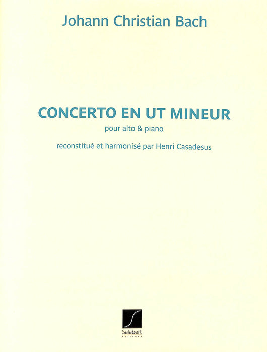 Concerto in C Minor Viola and Piano