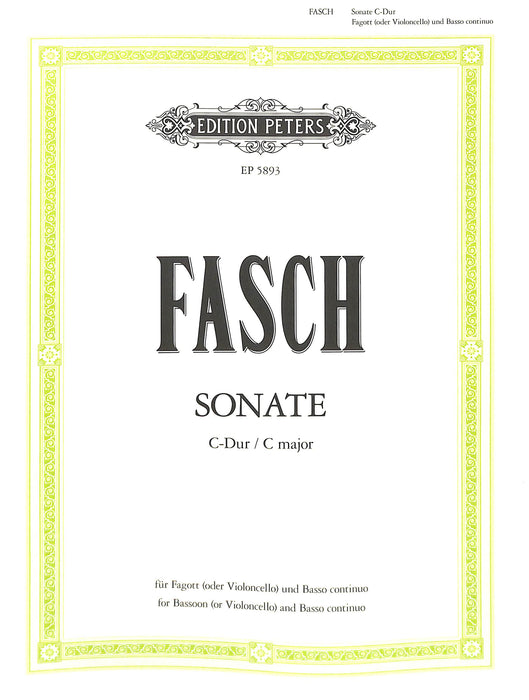 SONATE C Major V/C & CEMB