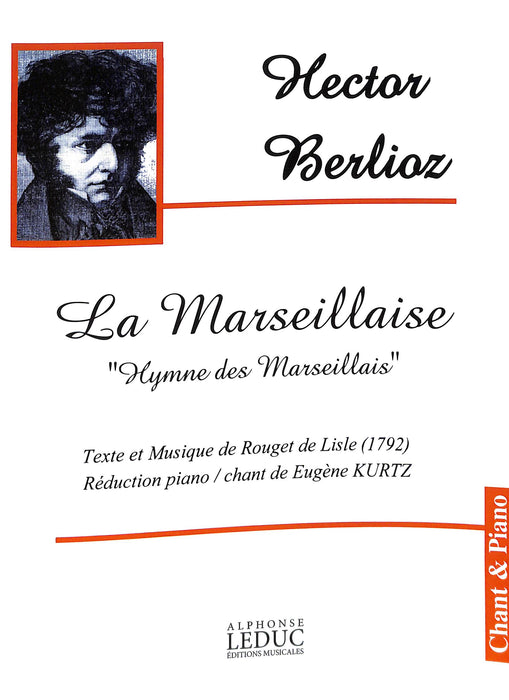 Berlioz Rouget De L. Marseillaise Voice & Piano Book 鋼琴