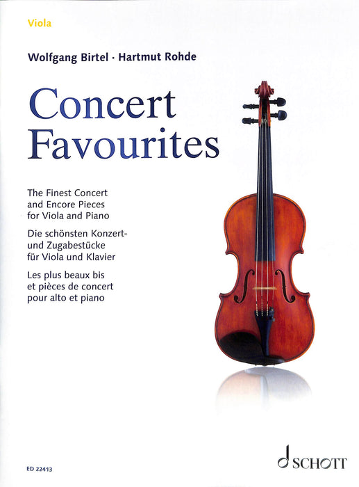 Concert Favourites The Finest Concert and Encore Pieces 音樂會 音樂會 小品 小提琴加鋼琴 朔特版