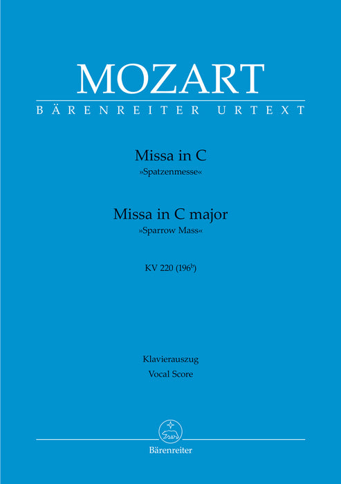 Missa in C major K. 220 (196b) "Sparrow Mass"