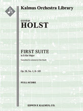 First Suite in E-flat (Suite No. 1, Op. 28/1; H. 105)