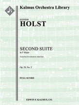 Second Suite in F, Op. 28