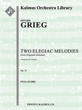 Two Elegiac Melodies, Op. 34 (Zwei Elegische Melodier, composer's orchestration)