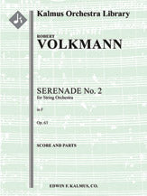 Serenade No. 2 for Strings in F, Op. 63