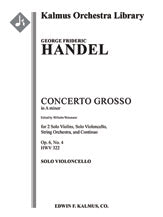 Concerto Grosso in A minor, Op. 6, No. 4, HWV 322