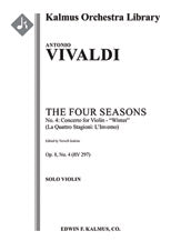 The Four Seasons, No. 4: Concerto for Violin in F minor - Winter (Le Quattro Stagioni: L'Inverno, RV297/F.I: 25)
