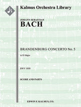 Brandenburg Concerto No. 5 in D, BWV 1050