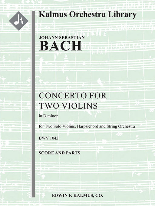 Concerto for Two Violins in D minor, BWV 1043 (Double Violin Concerto)