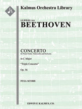 Concerto for Violin, Cello and Piano (Triple Concerto), Op. 56