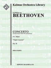 Concerto for Violin, Cello and Piano (Triple Concerto), Op. 56