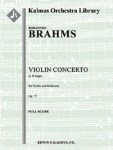 Concerto for Violin in D Major, Op. 77