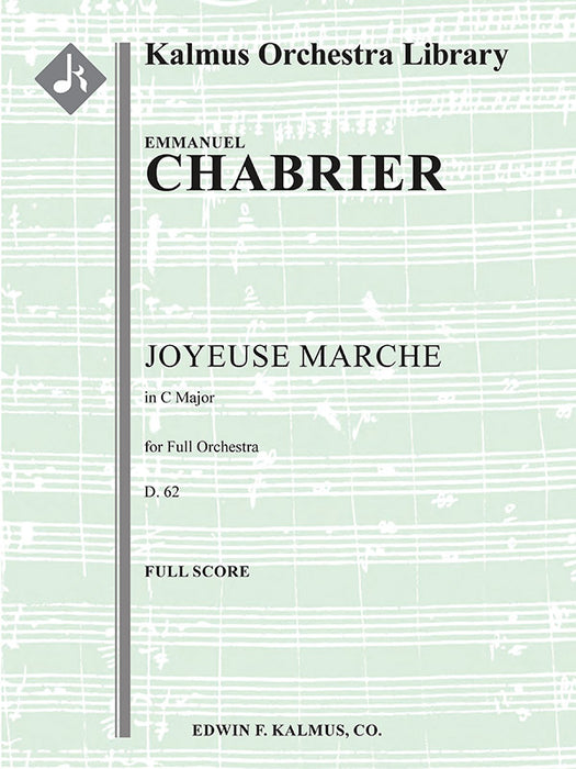 Joyeuse Marche, D. 62