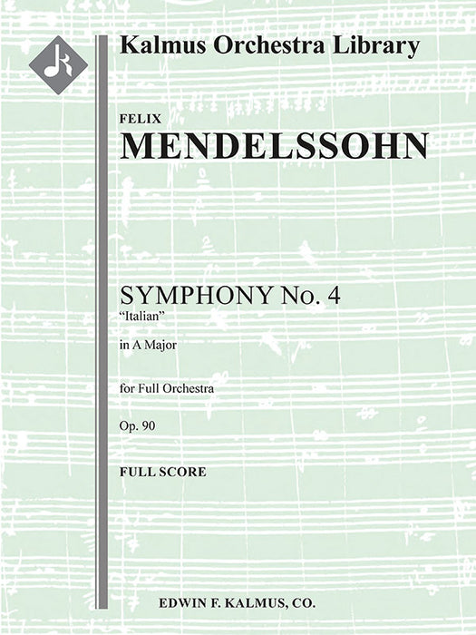Symphony No. 4 in A, Op. 90 "Italian"