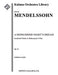 A Midsummer Night's Dream: Incidental Music, Op. 61 (Ein Sommernachtstraum)