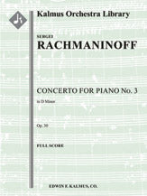 Concerto for Piano No. 3 in D minor, Op. 30