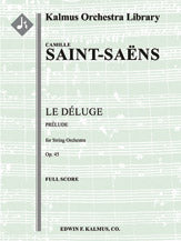 Le Deluge, Op. 45: Prelude