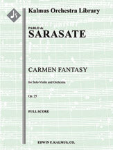 Carmen Fantasy, Op. 25 (Bizet)
