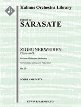 Zigeunerweisen (Gypsy Airs), Op. 20