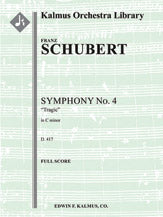 Symphony No. 4 in C minor, D. 417 'Tragic'