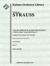 Also Sprach Zarathustra, Op. 30