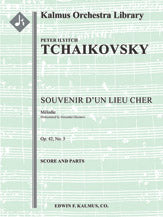 Souvenir d'un Lieu Cher, Op. 42; No. 3: Melodie