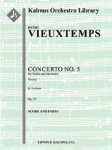 Concerto for Violin No. 5 in A minor, Op. 37 'Gretry'