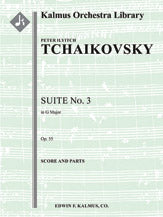 Suite No. 3 in G, Op. 55