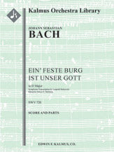 Chorale Prelude: Ein' feste Burg ist unser Gott, BWV 720